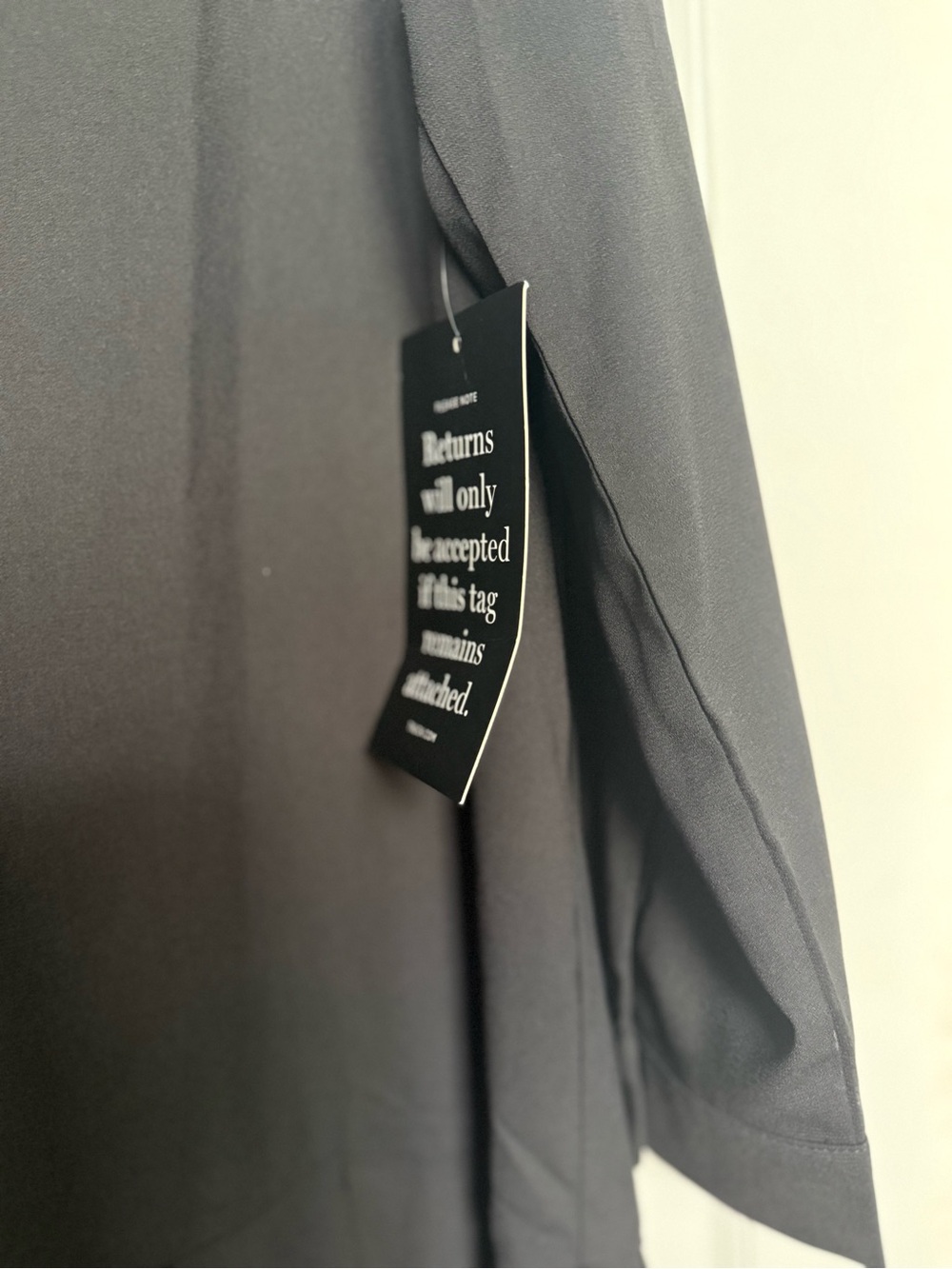 Tuckernuck Black Crepe Tate Dress-NWT - Picture 4 of 10